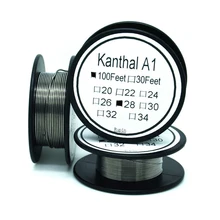 3pcs Nichrome wire 30m/roll Resistance wire for RDA RBA Rebuildable Atomizer Heating Wires Coil Tool Alien Clapton Heating Wire цена 3pcs Nichrome wire 30m/roll Resistance wire for RDA RBA Rebuildable Atomizer Heating Wires Coil Tool Alien Clapton Heating Wire цены онлайн