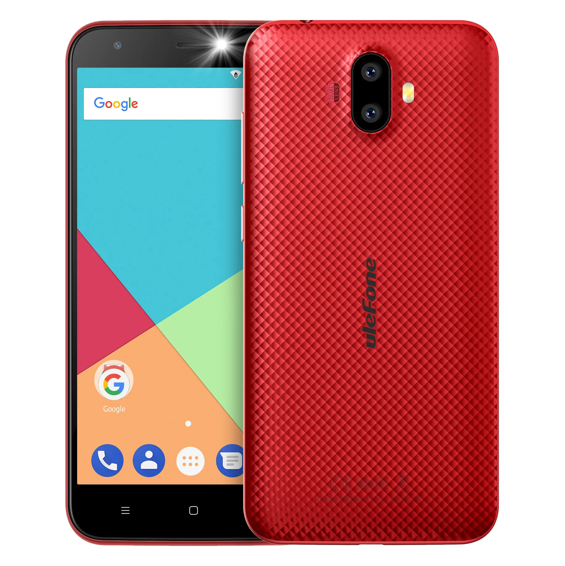 Ulefone S7 2GB RAM 16GB ROM 3G Smartphone Android 7 0 5 0 Inch MTK6580 Quad