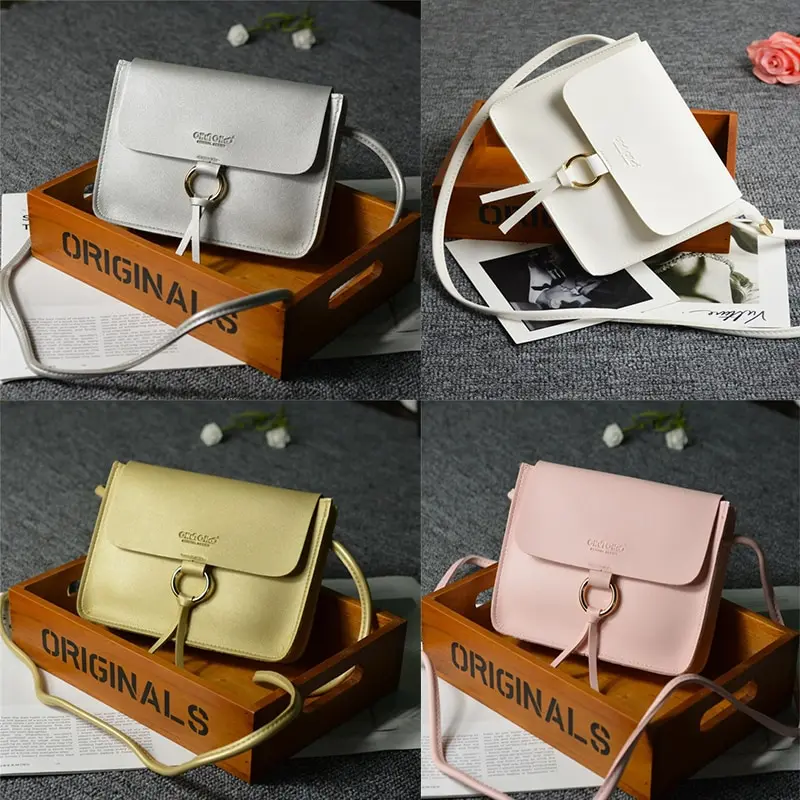 

Crossbody Bags For Women Casual Mini Candy Color Messenger Bag For Girls Flap Pu Leather Shoulder Bags 2019 Hot