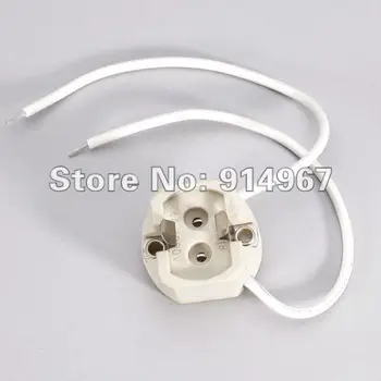 

100pcs/lot, Off-white G12 Socket Ceramic Light Holder 70W 4A 1000V high / low voltage sodium lamp