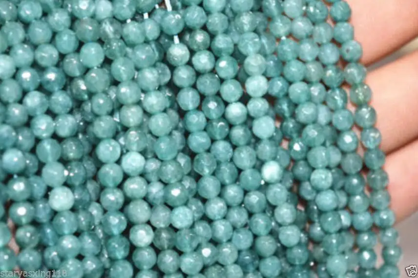 

Free shipping 2016 New 4mm Brazi Natural Faceted Round Loose Beads 15" AAA