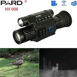 Pard NV008 ночного видения Телескопический Монокуляр цифровая камера винтовка Телескопический Монокуляр w/лазерная указка охотничий троп