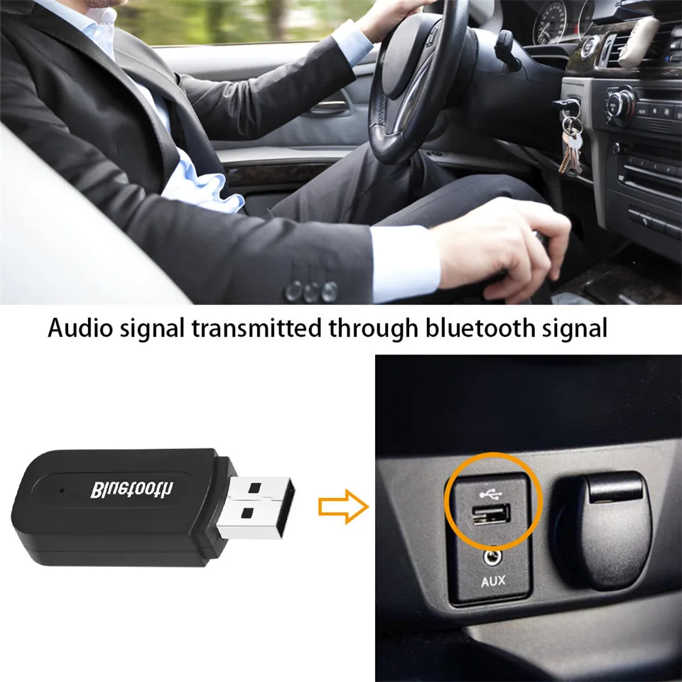 Bluetooth AUX Wireless Portable Mini Music Receiver Stereo Audio for iPhone Samsung Xiaomi Car Kit Music Receiver Adapter (10)