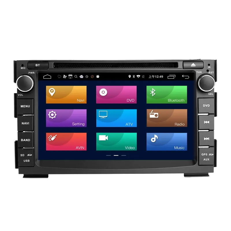 CarExc Автомагнитола 2 Din Android 9 0 автомобильный мультимедийный плеер для KIA Ceed 2009 2010 2011