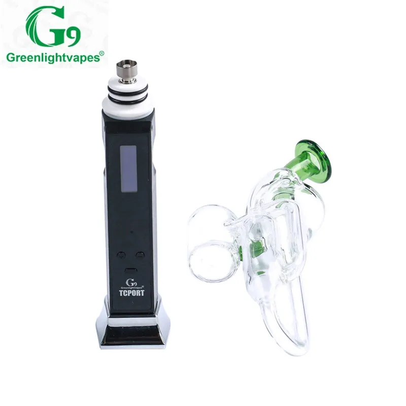 

Original Electronic Cigarette Hookah G9 TCPort Hookah Kit Cylindrical Shape 3000mah Battery Built-in TC G9 TCPORT DAB RIG
