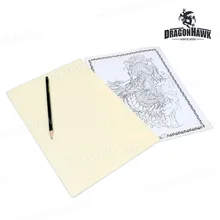 1 шт. татуировки пустая простая практика кожи для дырокол для тату A4 Размер