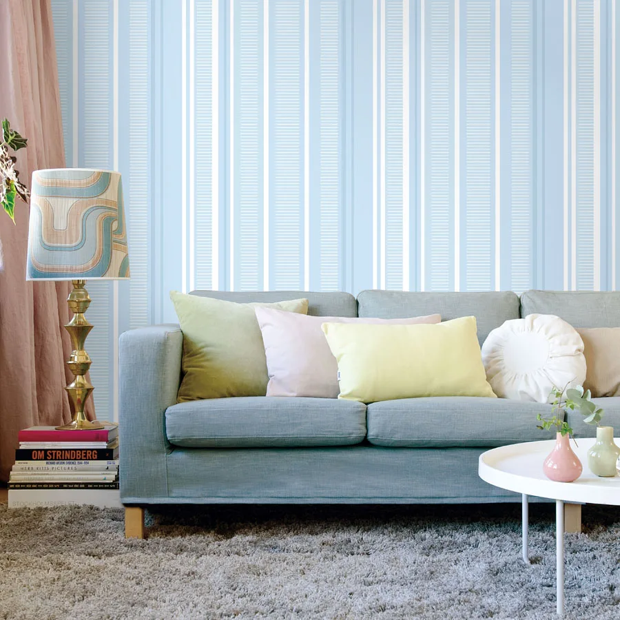 Online kopen wholesale blauw strepen achtergrond uit china blauw ... Slaapkamer modern muur blauwe