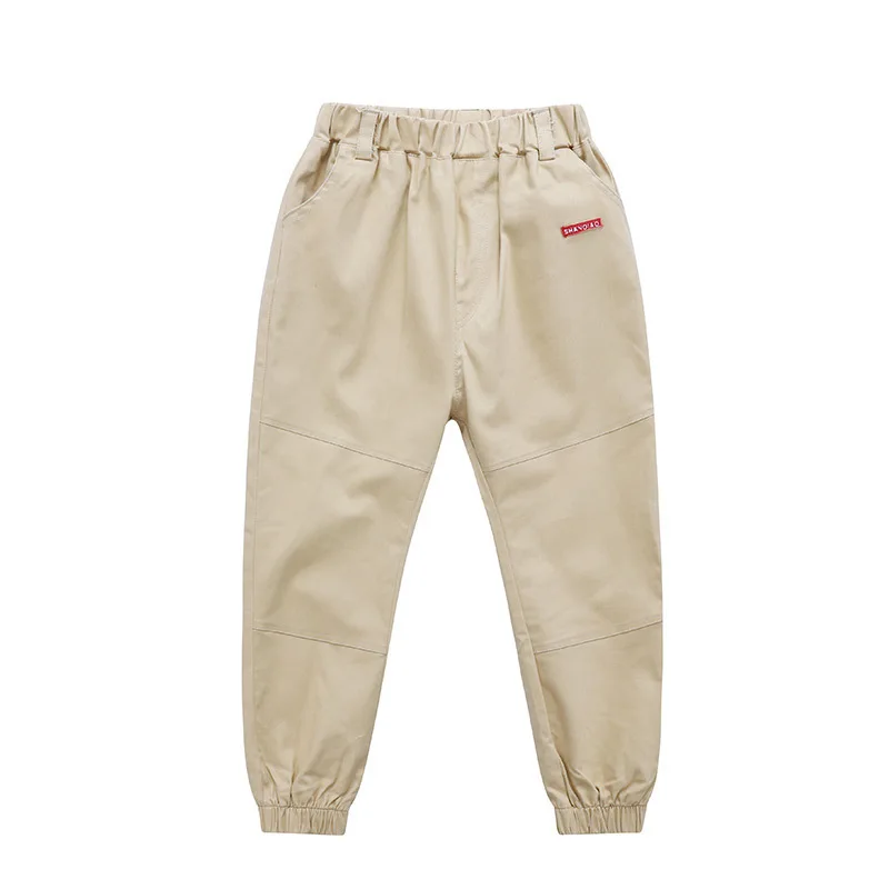 

Boy Casual Pants 2018 Spring Long Patchwork Long Trousers Kids Teenagers Baby Boy Letter Pant 4 5 6 7 8 9 10 11 12 13 14 15 Year