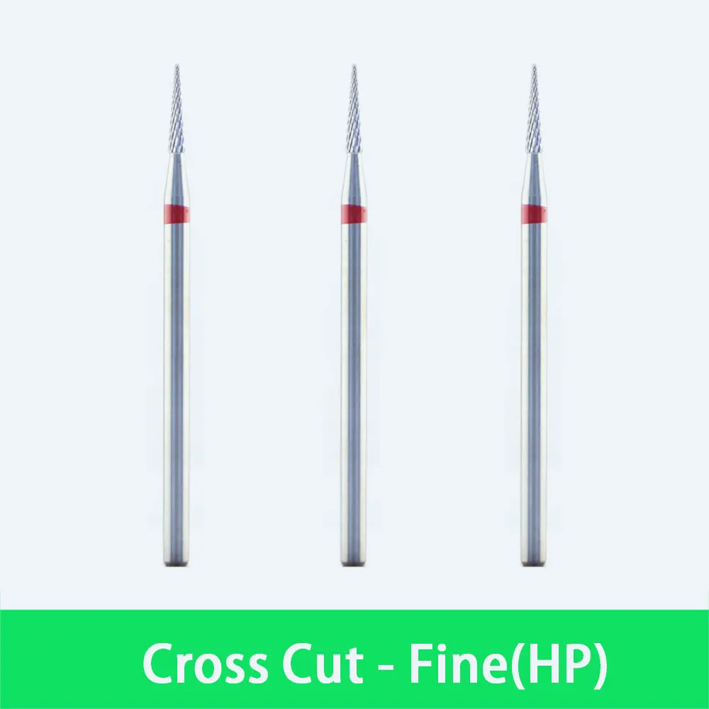 Dental Lab 3pcs Tungsten Carbide Burs for dental lab Handpiece use 2