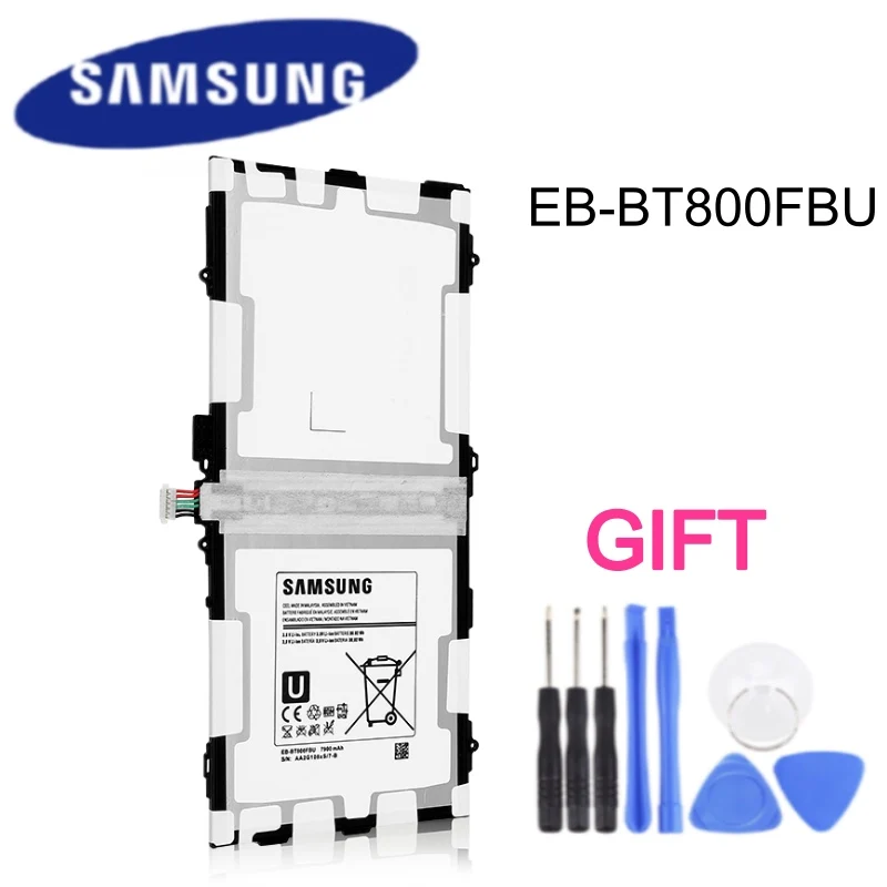 EB-BT800FBU планшет Батарея EB-BT800FBC для samsung GALAXY Tab S 10,5 SM-T800 SM-T801 T805C SM-T805 T807 7900 мА-ч