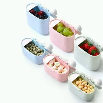 

New Baby Milk Powder Box Large Capacity Storage Tank Kids Children Portable Food Container Can