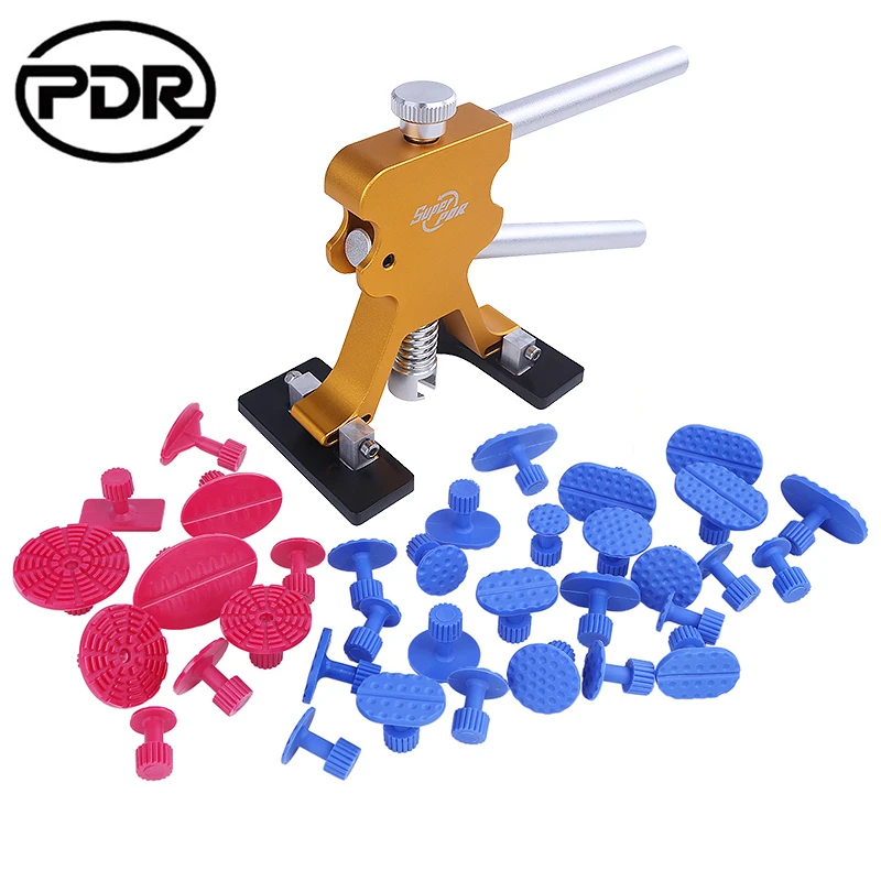 

PDR Dent Puller Car Repair Tool Auto Body Suction Cup Bыпрямитель Bмятин Sucker for Dents Hail Damage Hand Tool Set