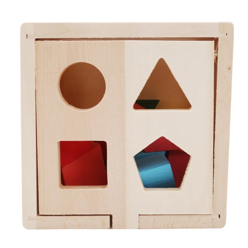 13 отверстий интеллекта коробка геометрии Цифровой дом детей в форме блока конструктора соответствующие головоломки игрушка