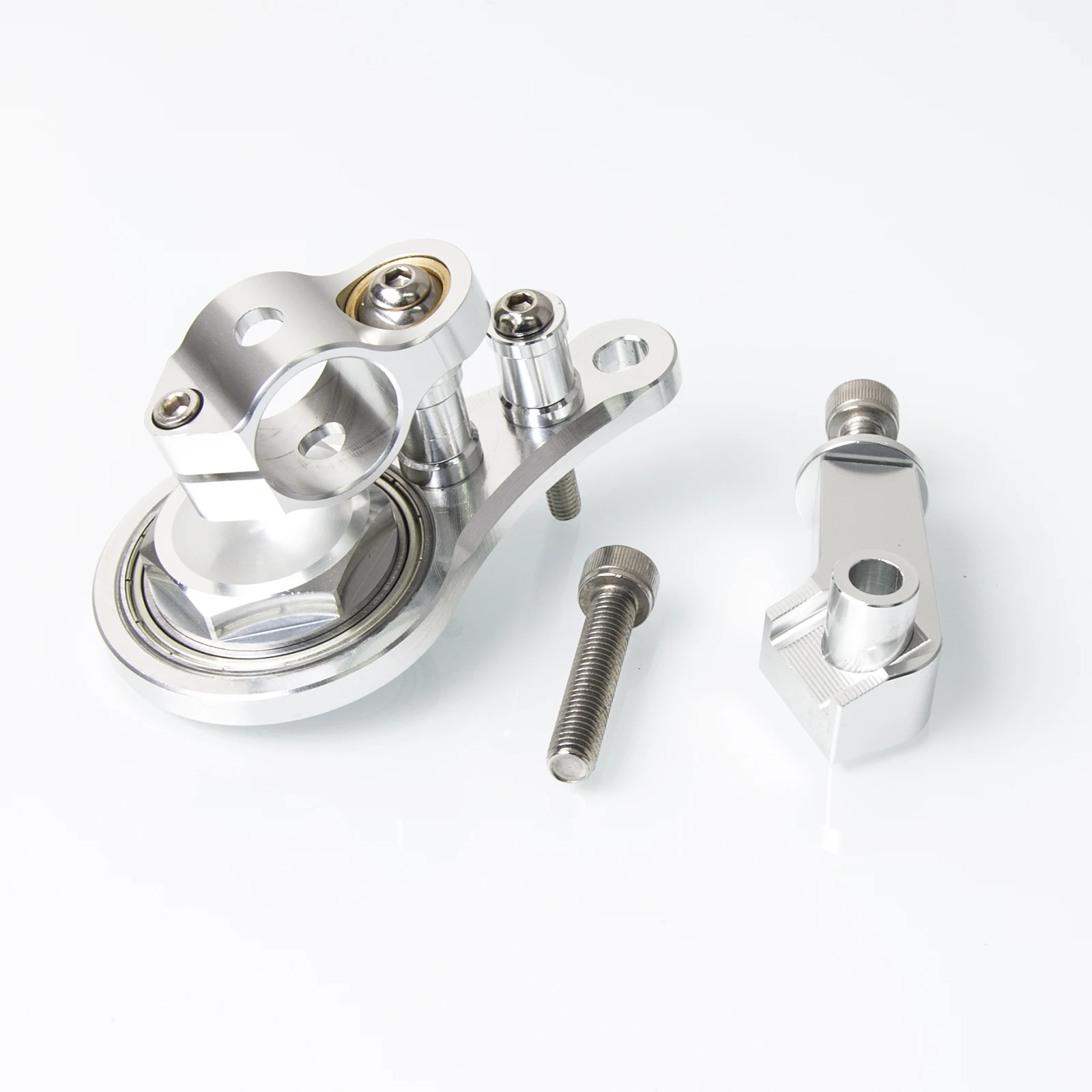 NICECNC Steering Damper & Bracket Mounting Kit for Kawasaki Ninja ZX6R ZX-6R ZX636 2005 2006 Billet Motorcycle Spare Parts