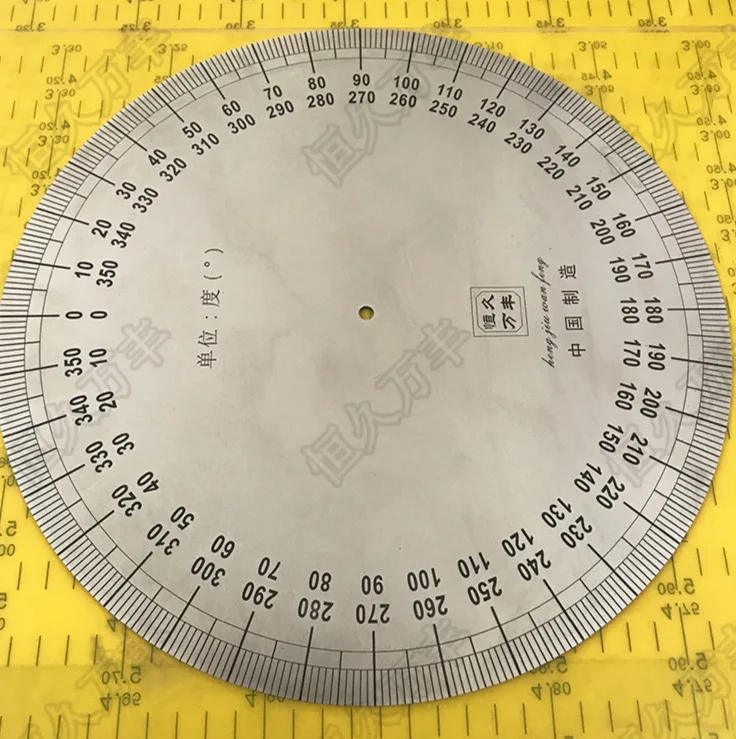 

diameter:300mm inner d:6mm thickness:2mm Industrial stainless steel disc Dial clockwise dial counterclockwise dial