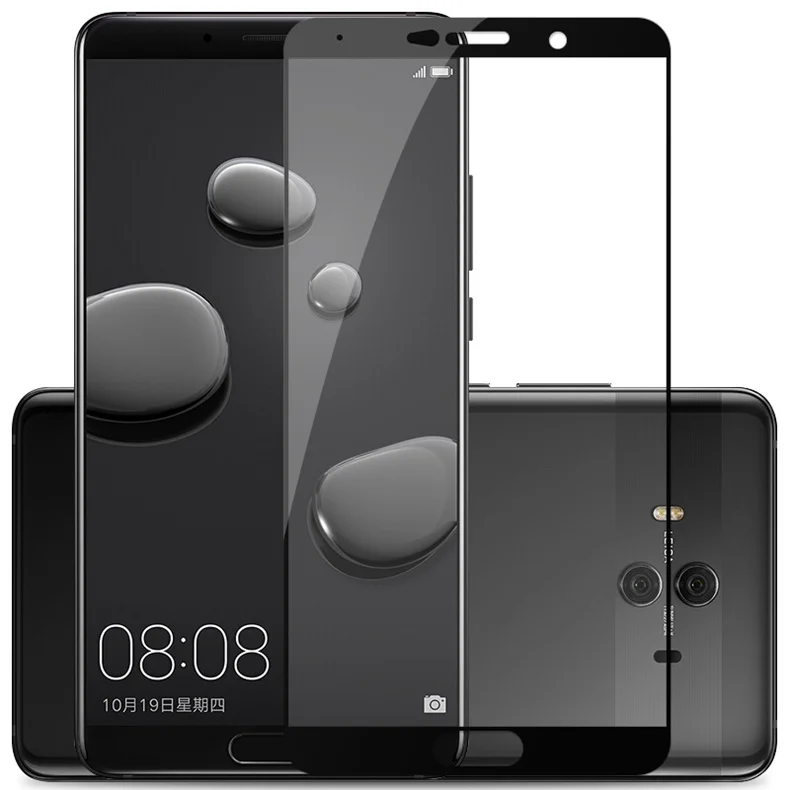 Huawei mate 10 стекло MOFi mate10 протектор экрана полное покрытие закаленное защитное стекло черное huawei mate 10 Pro стекло - Цвет: black glass