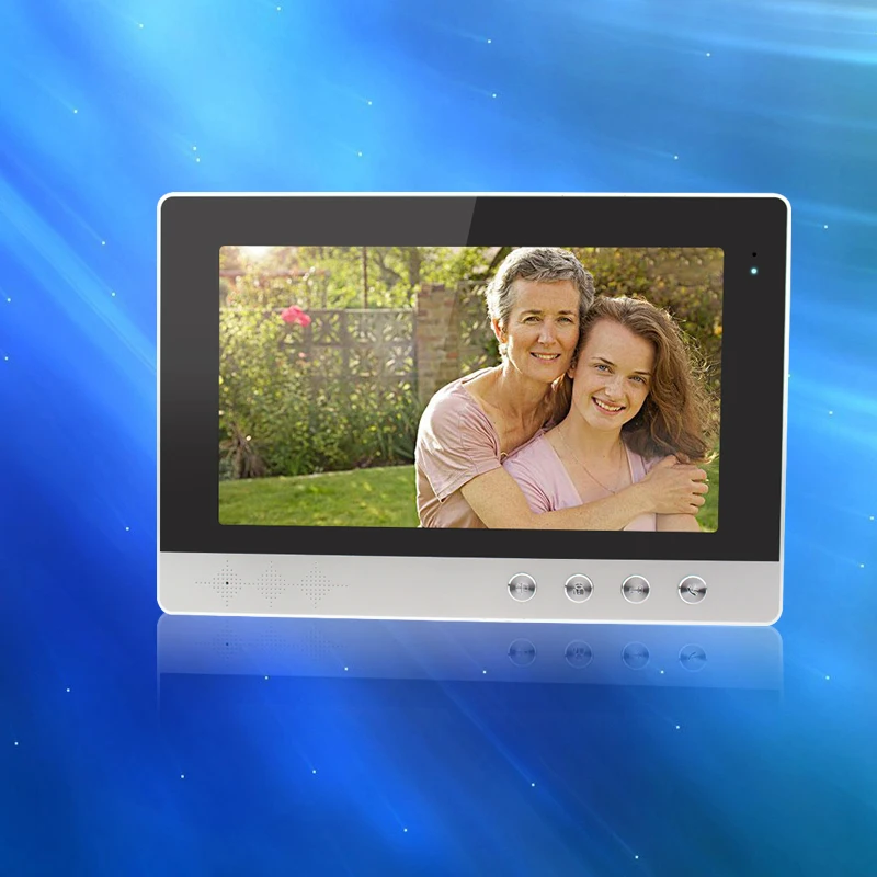 

10 inch TFT Color Video Door Phone Video Screen Monitor Can Unlock Door Without IR COMS Camera For DIY Intercom System-XSL-V10A