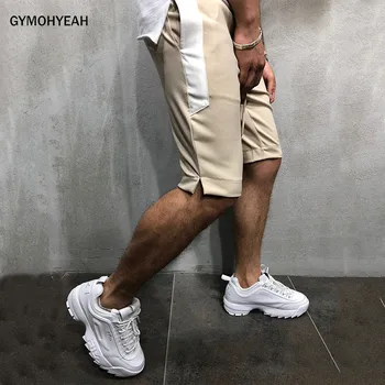 

GYMOHYEAH Men Gyms Fitness Bodybuilding Shorts Mens New Casual Fashion Short Pants Male Jogger Workout Skinny Brand Sweatpants