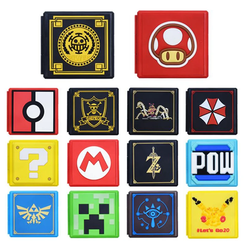 

For Nintendo Switch NS Game Cards Storage Case Game Card Case Holder Storage Box Game Memory Card Case For Nintend Switch
