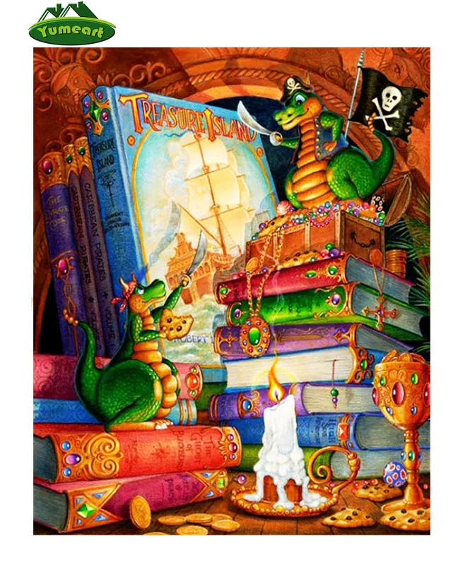 

5D Diamond Painting Book and Frog Cross Stitch Kits Wall Sticker Mosaic Diamond Embroidery cartoon frog Rhinestones Art Crafts
