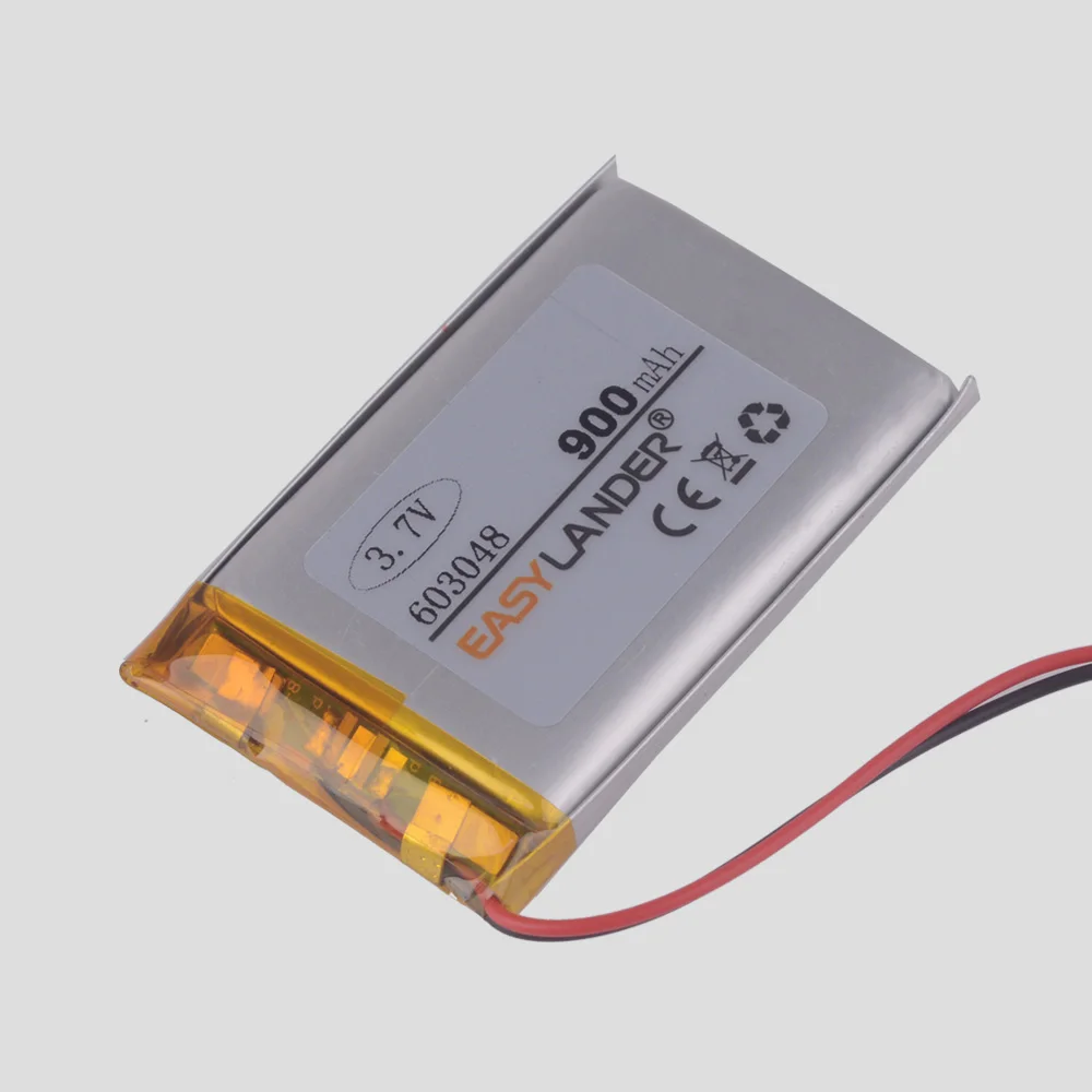 3 7 V 603048 900mAh литий ионный полимерный литиевый аккумулятор для беспроводного