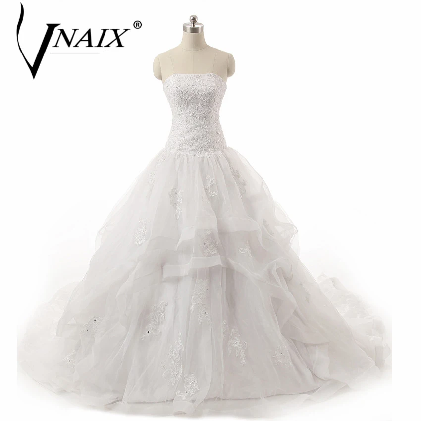 Vnaix W319 Пляж White Свадебные платья 2 015 из двух частей спинки Vestidos Де Noiva Лето Стиль Длинные шифон свадебное платье Сексуальная Дрес