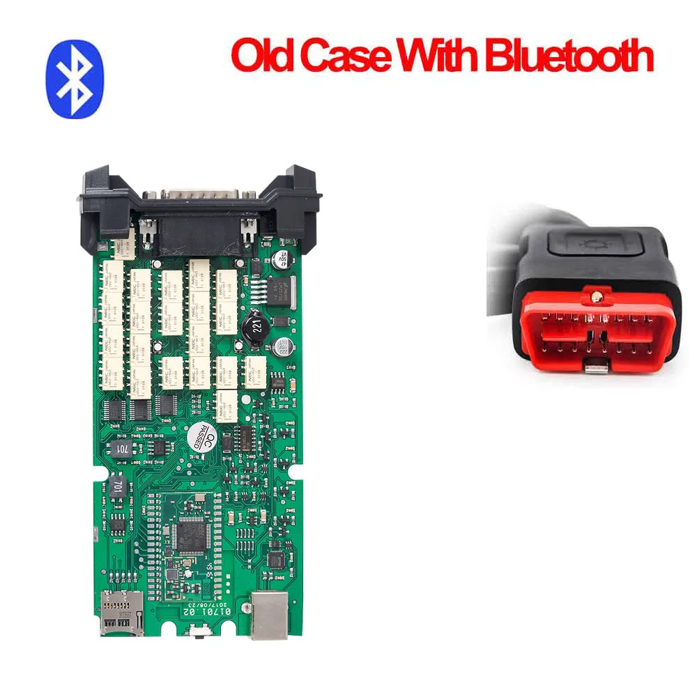 CDP TCS Multidiag Pro+ OBD2 Bluetooth V3.0 реле,00 keygen для автомобиля/грузовика OBD2 диагностический инструмент считыватель кодов obd2 сканер - Цвет: Old case with BT