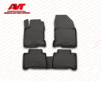 

Floor mats for Lexus NX 2014- 4 pcs rubber rugs non slip rubber interior car styling accessories