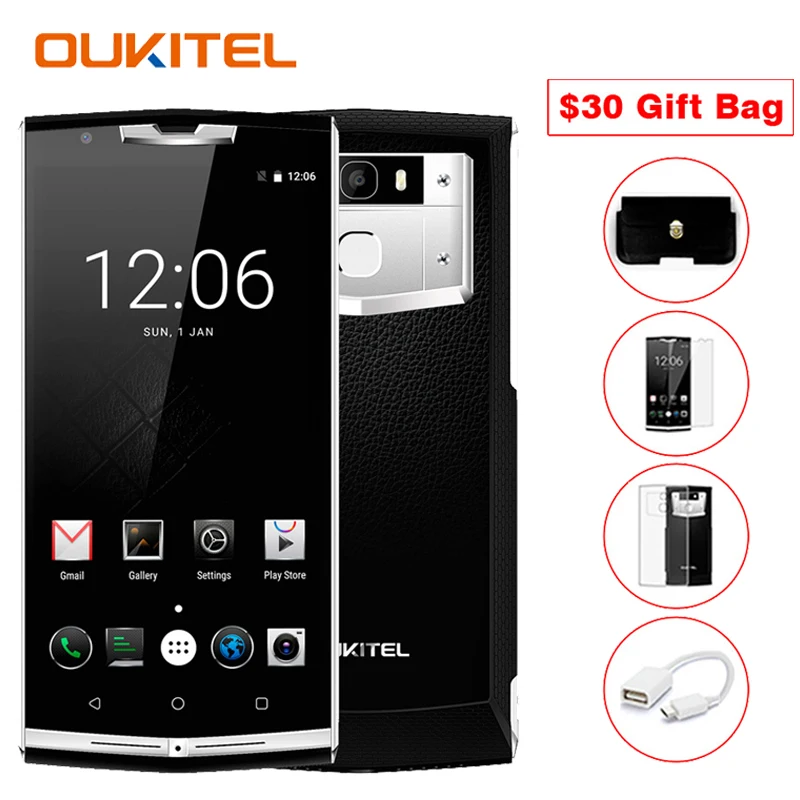 Oukitel K10000 Pro MT6750T восьмиядерный смартфон Android 7 0 3 ГБ Оперативная память 32 Встроенная