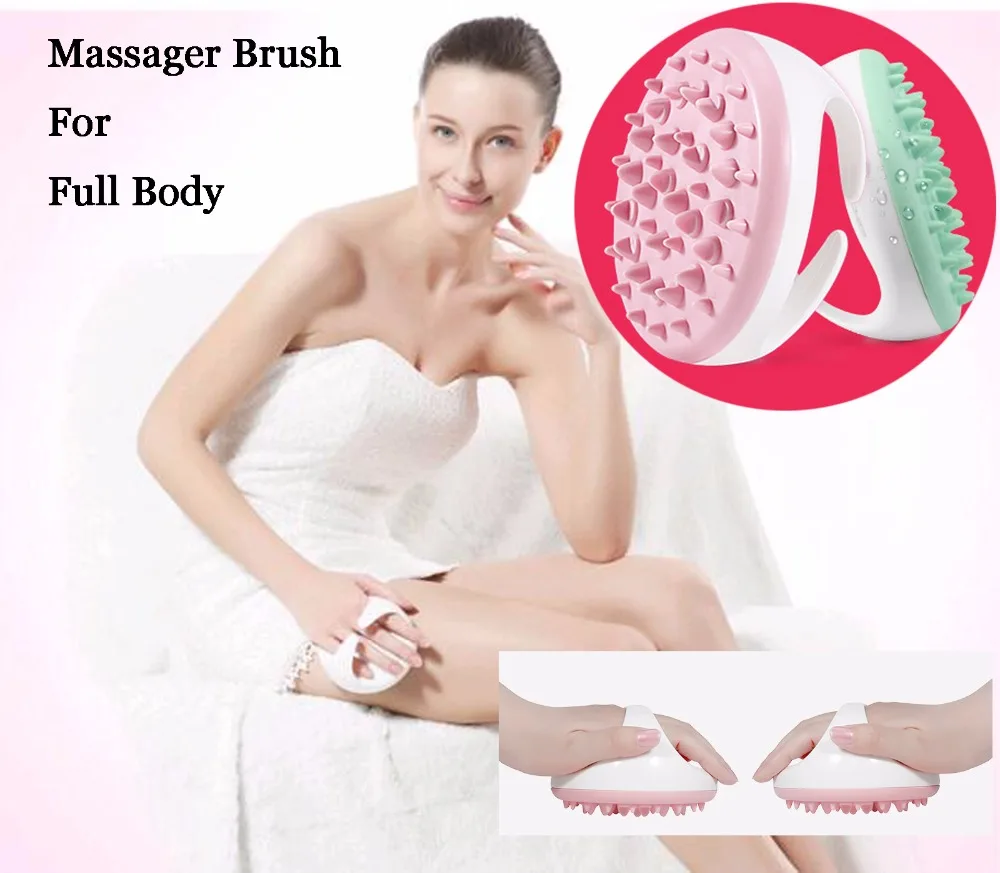 

Home Use Bath Shower Body Anti Cellulite Massager Brush Glove Full Body