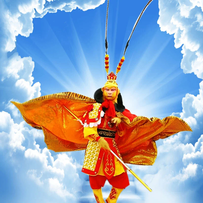

realistic sun wukong cosplay costume for adults monkey king cosplay clothes professional movie costumes funny costume