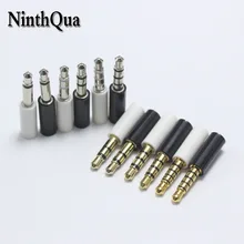 2 шт 3,5 мм моно стерео гарнитура штекер 2 3 4 5 полюс 3,5 мм аудио разъем Jack адаптер Разъем для мобильного телефона MP3 MP4 MP5 Ipad и т. Д