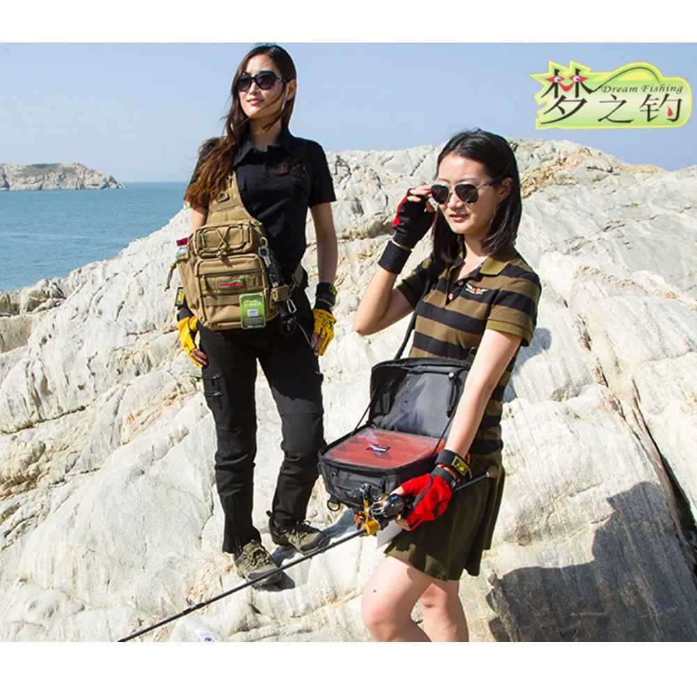 Dream Fishing M26 14*24*29 см 1200D нейлоновые многоцелевые рыболовные сумки съемный ремешок