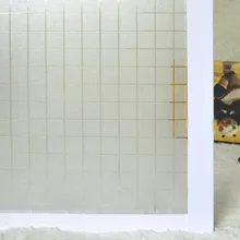 Маленькие квадратные статические без клея матовые японские оконные пленки для ванной очки для офиса окно конфиденциальности стикер оконная пленка 30-120 см x 2 м