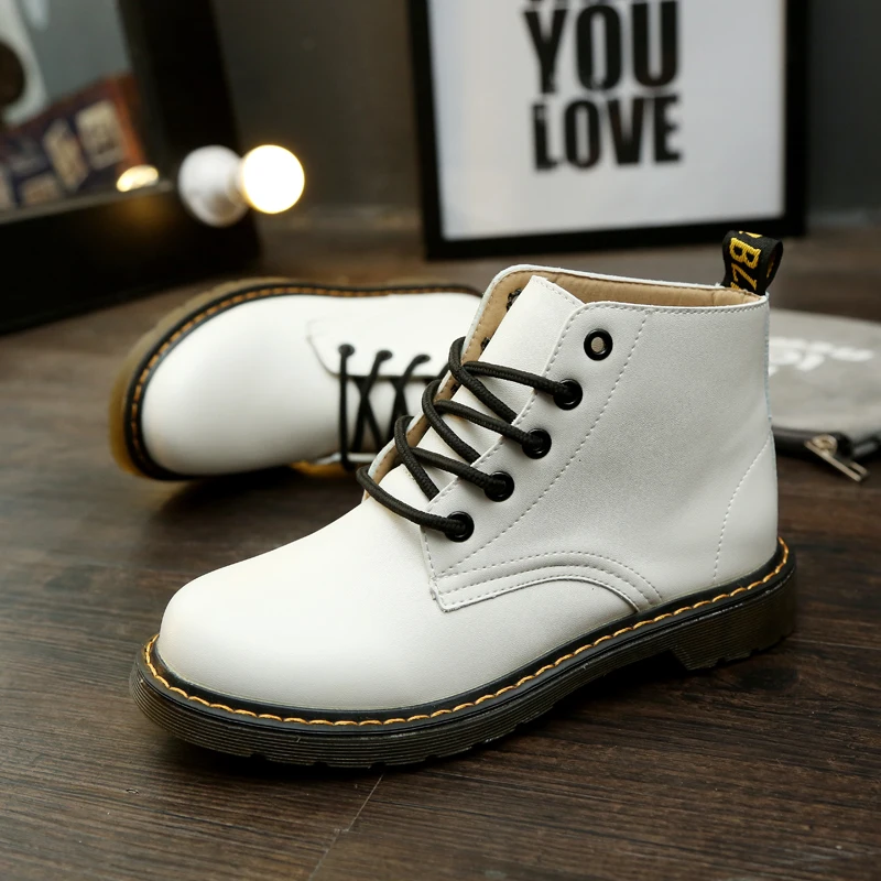 

Dr Martins Women Boots Winter Leather Oxford Platform Ankle Boots for Women Doc Martins Work Boots Fashion Martin Guitar