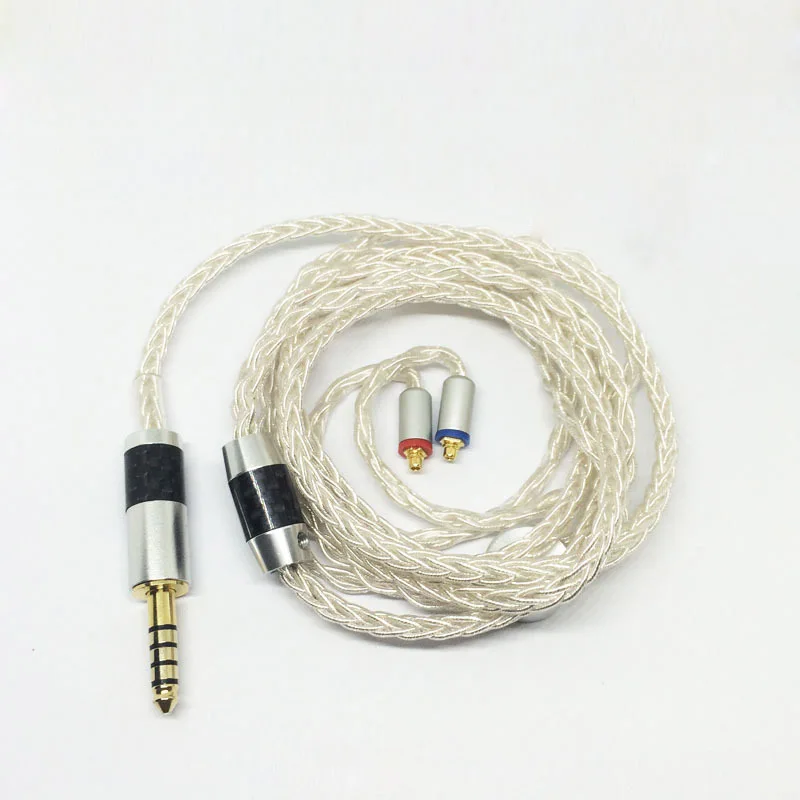 

New Earphone Cable Carbon Fiber Upgrade Cables MMCX Interface 3.5 / 4.4 Connector Use For Shure SE535 SE846 UE900 DZ7 DZ9 DZX LZ