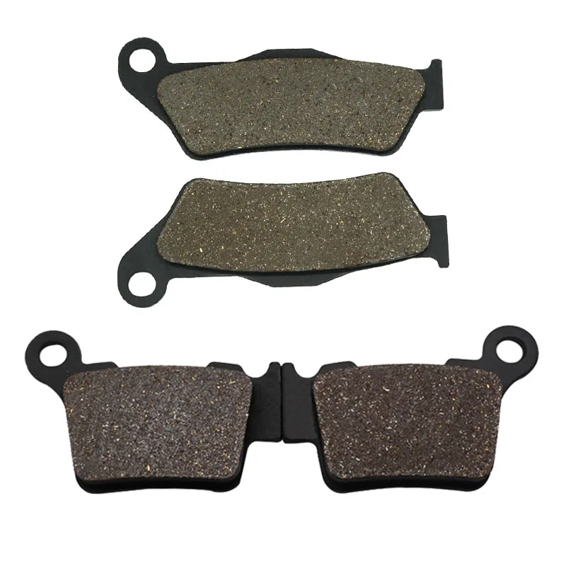 Front and Rear Cyleto Мотоцикл Передние и задние тормозные колодки для KTM EXC-F 250 350 EXC-R 450 EXC 400 450 525 2004-2007/EXC 500 2012 - Цвет: Front and Rear
