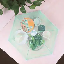 Кухонный сложенный колпак из сетки для еды анти мухи комары зонтик гигиеническая сетка Стиль блюдо для еды крышка гриль для пикника кухонные принадлежности Инструменты