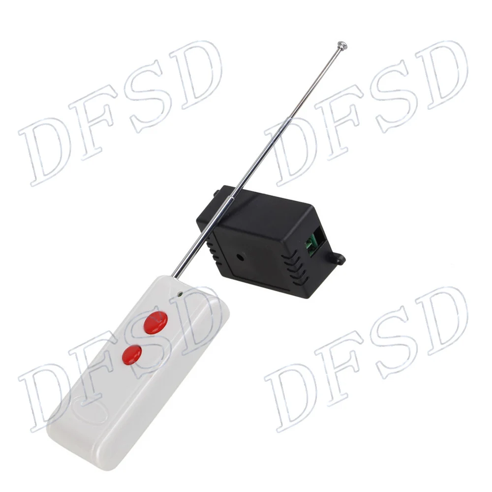 

220V 1-Ch RF Wireless Remote Control Receiver Relay Module Switch Learning Code