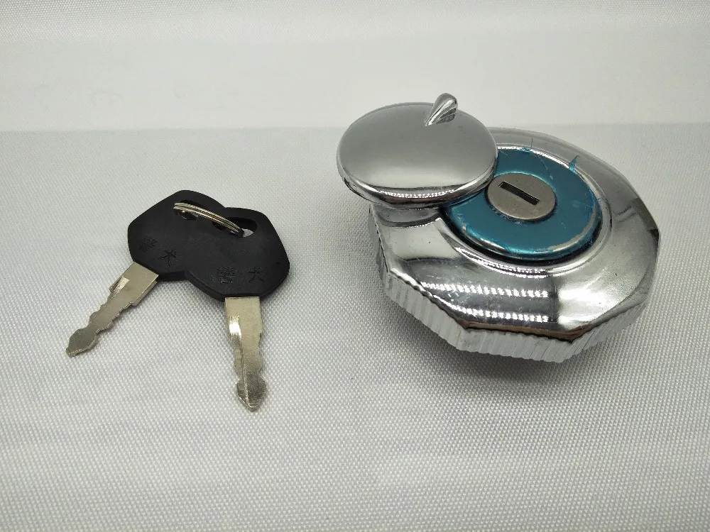 

A01 Motorcycle Fuel Gas Tank Cap Cover Lock Set For JH70 JH 70 70cc Spare Parts Moto Fittings Fuel Tank Cover Lock CG125 XF125