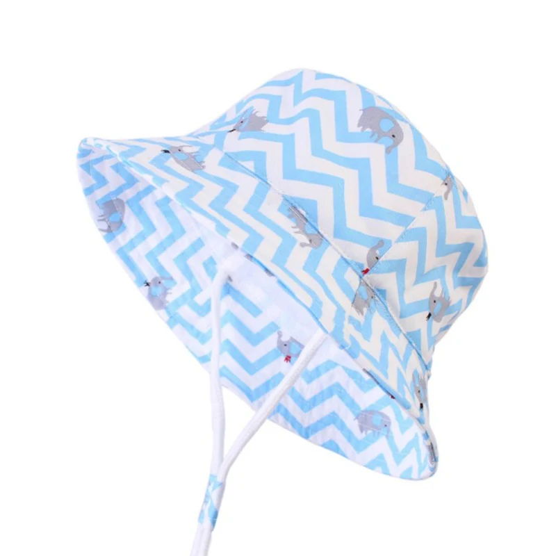 

New Summer Baby Boys Cotton Panama Kids Autumn Soft Sun Hats Wide Brim Anti-UV UPF 50+ Children's Outdoor Sports Beach Hats Caps
