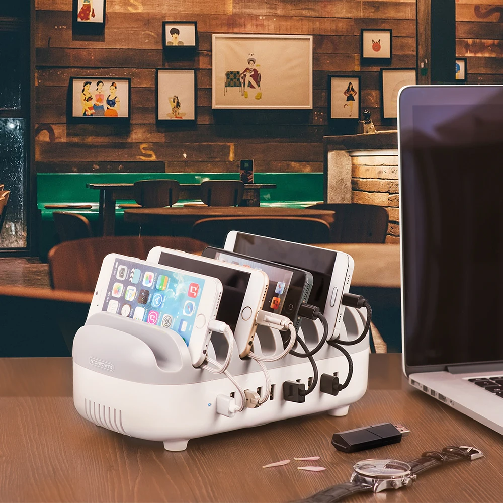 NTONPOWER Desktop Multi USB Charging Station Dock