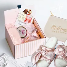 1 conjunto lote será meu presente da dama de honra conjunto de proposta de casamento aniversário galinha festa de aniversário presentes da dama de honra da noiva(China)