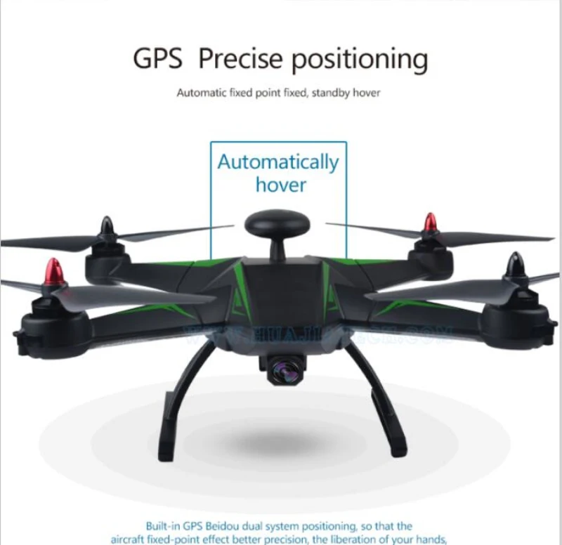 Новый RC136 2 4G 4CH двойной GPS Follow Me RC Квадрокоптер с бесщеточным Мотором 5 8G FPV WIFI