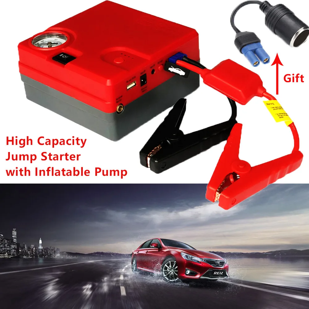 

Car Jump Starter 12V Car Starter Battery Emergency Lighter Diesel Petrol Starting Device Booster Buster Power Bank Car Charger