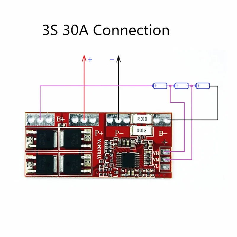 3S 30A/4S 30A плата защиты литиевой батареи/3 S/4S плата BMS высокий ток без активации автоматическое восстановление 14,8 в 16,8 в