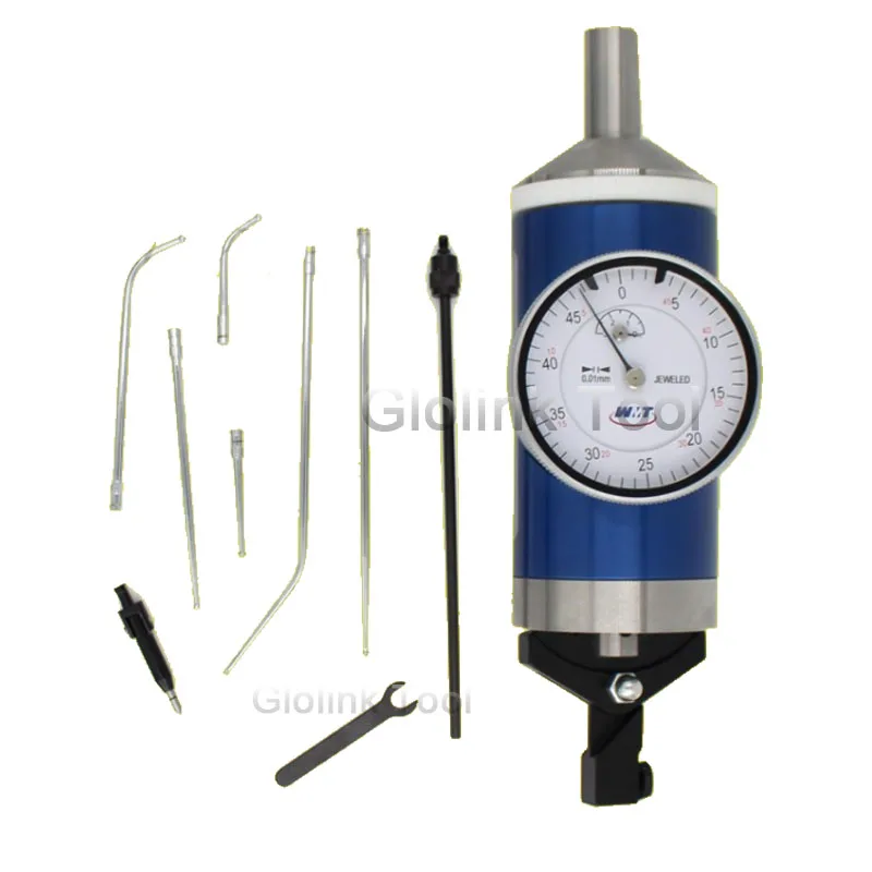 

1Set Coaxial Centering Dial Test Indicator Set 0-3mm Center Finder Milling Tool 0.01mm Accuracy with Wooden Box Measuring Tool