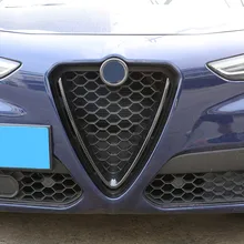 Спереди лицо решетка Гуд заготовки чистая украшения Рамка для Alfa Romeo стельвио стайлинга автомобилей