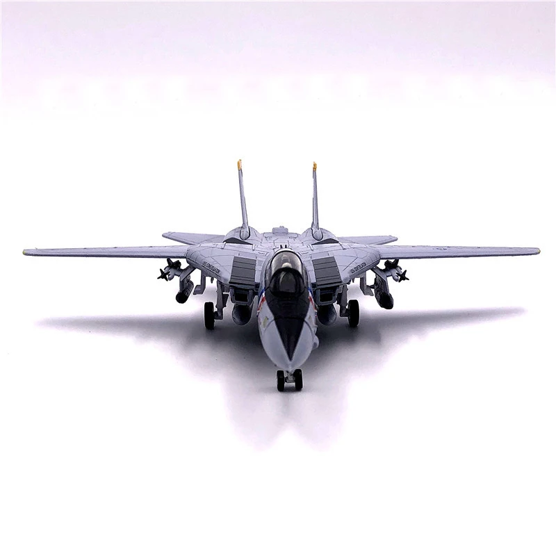 Редкое Специальное предложение 1:100 США F-14 корабельный летательный аппарат охотник за головами Модель сборная модель из сплава