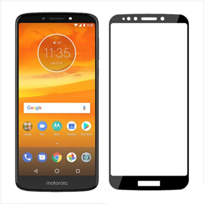 9H полное закаленное стекло для Motorola Moto G7 Play Plus power Z4 One Vision P30 Note Защитная пленка для экрана